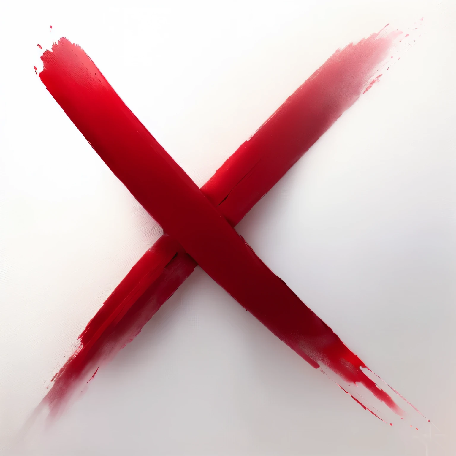 a Croix Rouge drawn with a brush on a white background, pas de texte, Hyperrealistic image of X, Logo X, clair, pas de couleur rouge, hatched, pas de texte!, Croix Rouge, sans texte, uncompressed png, aucune signature, retirer, no harvest, non - texte non - logo, logo sans texte, pas de personnage supplémentaire, retirerd watermarks