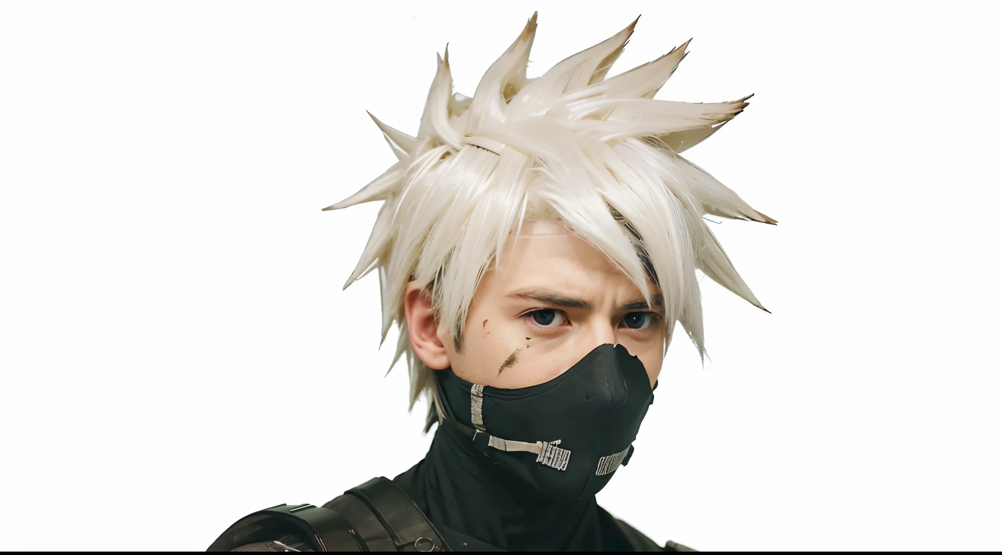 Chris Evans as Kakashi Hatake, very beautiful, realistic, 30 years old