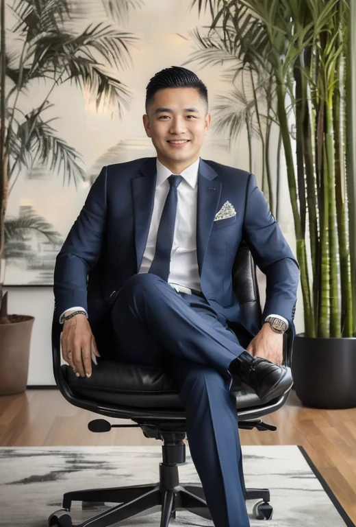 ชายอาราฟIn a suitสีน้ำเงินนั่งอยู่บนเก้าอี้, wear a suitธุรกิจ, top executive, wear a suitธุรกิจ, organizational wear and tear, wear a suit, In a suit, dressed In a suit, in business attire, wear a suit, In a suitของเขา, professional Corporate portrait, wear a suits, High quality suit, Corporate portrait, corporate boss, Darren Quach