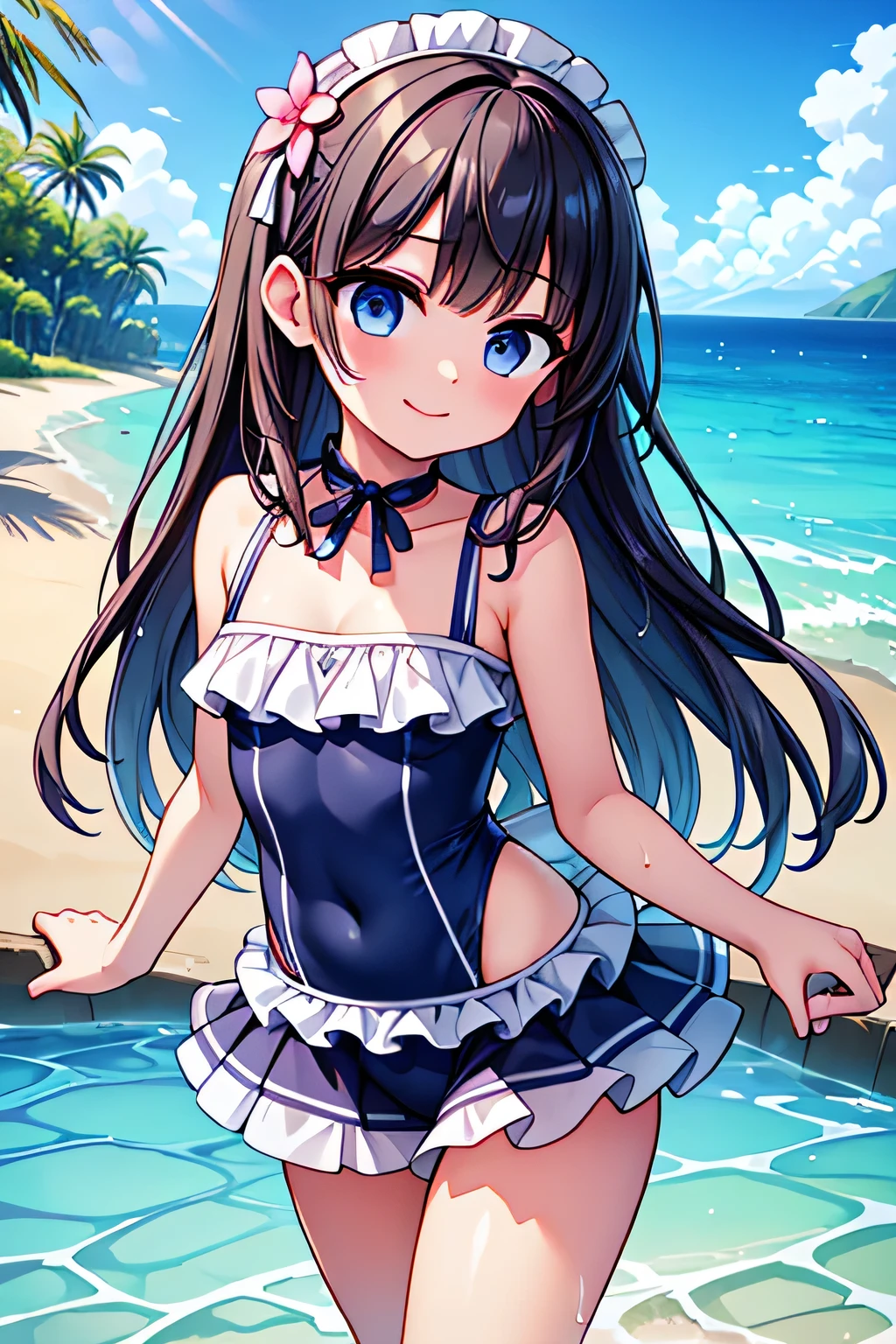 highest quality、High resolution、Detailed Background、(Beautiful face in every detail:1.4)、Anatomically correct、(Detailed facial expressions)、(Detailed eyes:1.2)、age beauty、(Highly detailed face:1.4)、Cute hair colour、well-groomed eyebrows、A big smile、The swimsuit shines when wet、My whole body is wet、
By the pool、A woman wearing a frilly one-piece swimsuit、I'm wearing flip flops and spreading out my towel.。Wearing a straw hat、I have a clear beach bag.。While chatting with friends、I feel the fresh air。
At the seaside、A woman wearing a shorts swimsuit with ribbon、Walking on the beach wearing a wrap skirt。Holding a shell accessory in her hand、I'm taking photos with my friends while wearing flip flops and feeling the sea breeze.。
In the pool、A woman wearing a cute one-piece swimsuit with a frill design、Enjoying playing in the water with a swim ring。Holding hands with friends、Smiling and splashing water。
Every scene、A clean and feminine look、Having a great time at the waterfront。Accessories and small items add a fun touch.、A beautiful and memorable sight awaits you。