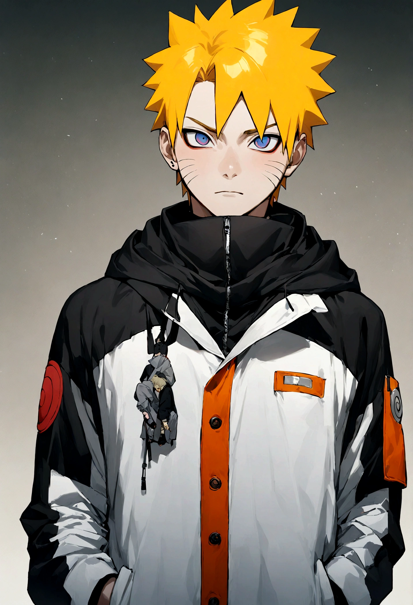 1 boy, Men&#39;s Center, naruto uzumaki,naruto, masterpiece, highest quality, so beautiful,、cool、、strongest