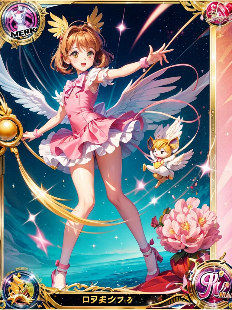 pin up style sakura card captor character 