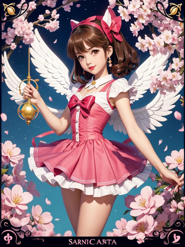 pin up style sakura card captor character