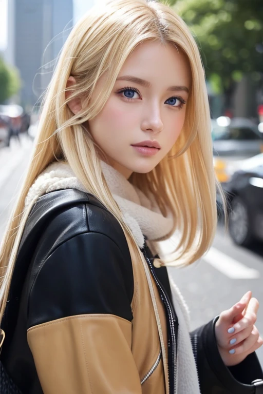Caucasian、female、Blonde、