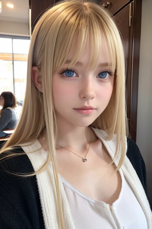 Caucasian、Young Girl、Blonde