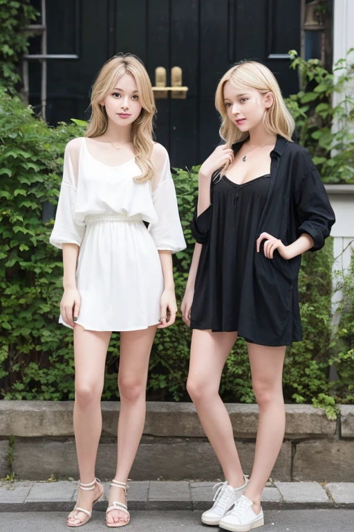 Caucasian、girl、Blonde