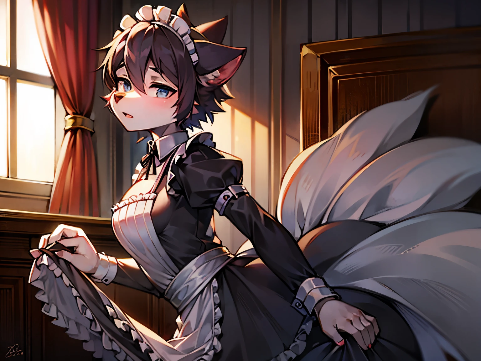 furry maid