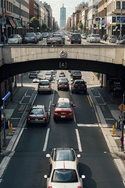 rush hour traffic, public transportation, and congested areas