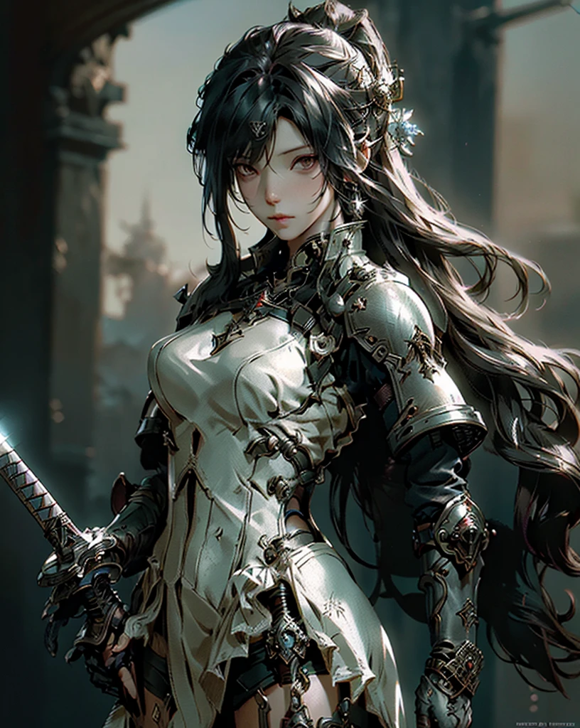 ((best quality)), ((masterpiece)), ((realistic)), Colour film 35mm. highly detailed digital art masterpiece, smooth cam de soft light, ground angle hd 8 k, sharp focus :0.5, ((Best quality)), ((masterpiece)), (detailed:1.4), 3D, an image of a beautiful cyberpunk female,HDR (High Dynamic Range),Ray Tracing,NVIDIA RTX,Super-Resolution,Unreal 5,Subsurface scattering,PBR Texturing,Post-processing,Anisotropic Filtering,Depth-of-field,Maximum clarity and sharpness,Multi-layered textures,Albedo and Specular maps,Surface shading,Accurate simulation of light-material interaction,Perfect proportions,Octane Render,Two-tone lighting,Wide aperture,Low ISO,White balance,Rule of thirds,8K RAW,