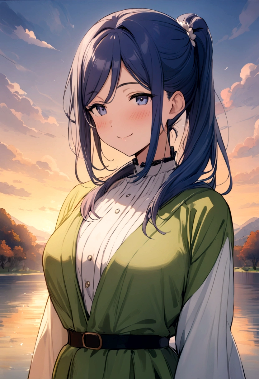 Kanan Matsuura, masterpiece, highest quality, Happy appearance, A lovely smile