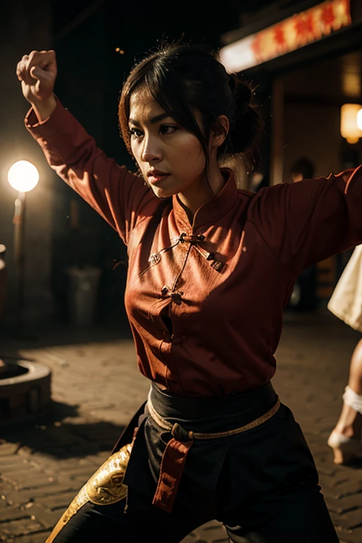 kung fu woman