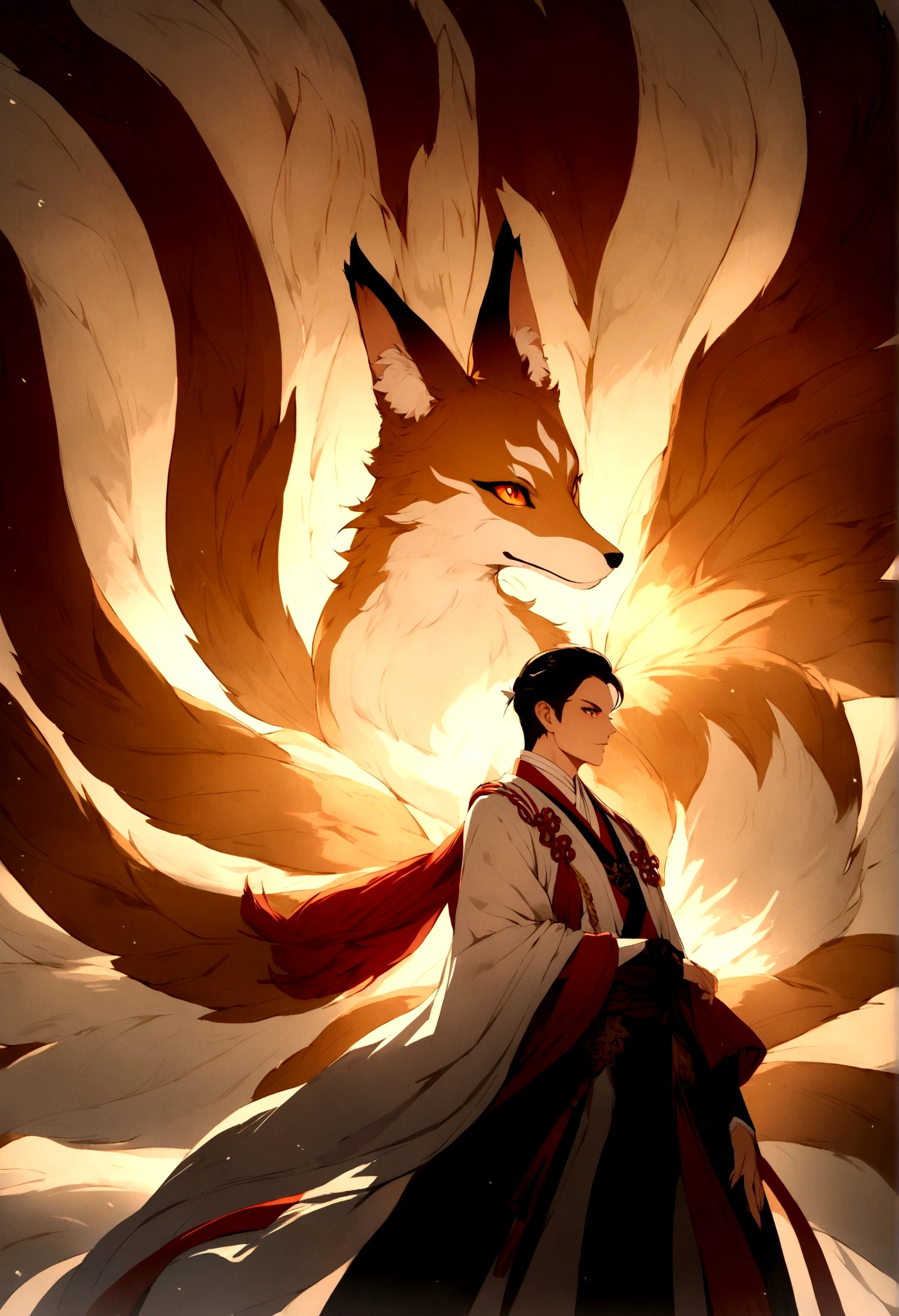 Please delete the character of the handsome nine-tailed fox. Delete Delete