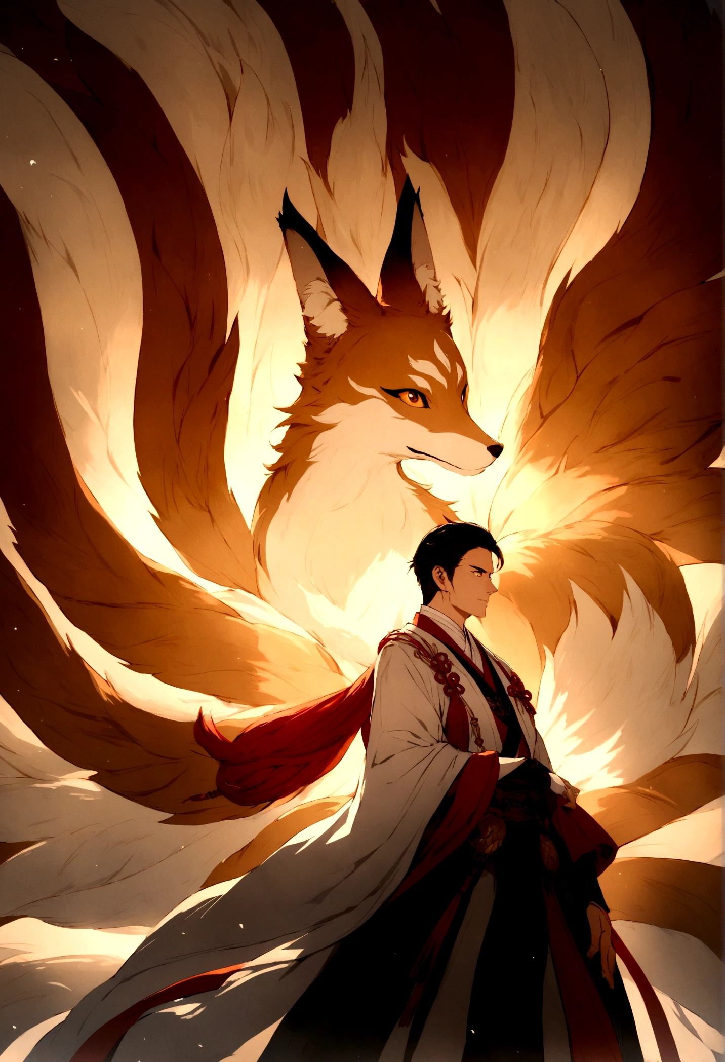 Please delete the character of the handsome nine-tailed fox. Delete Delete