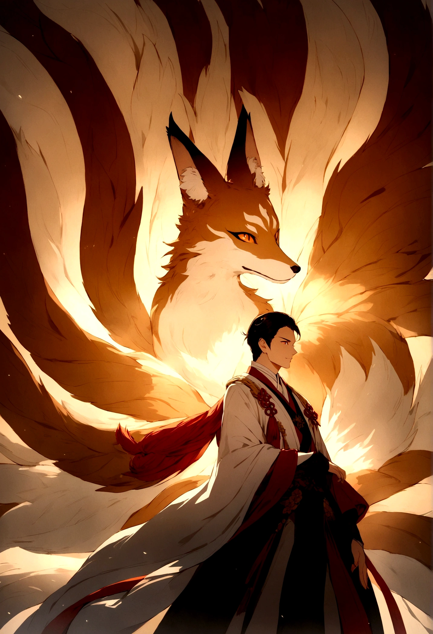 Please delete the character of the handsome nine-tailed fox. Delete Delete
