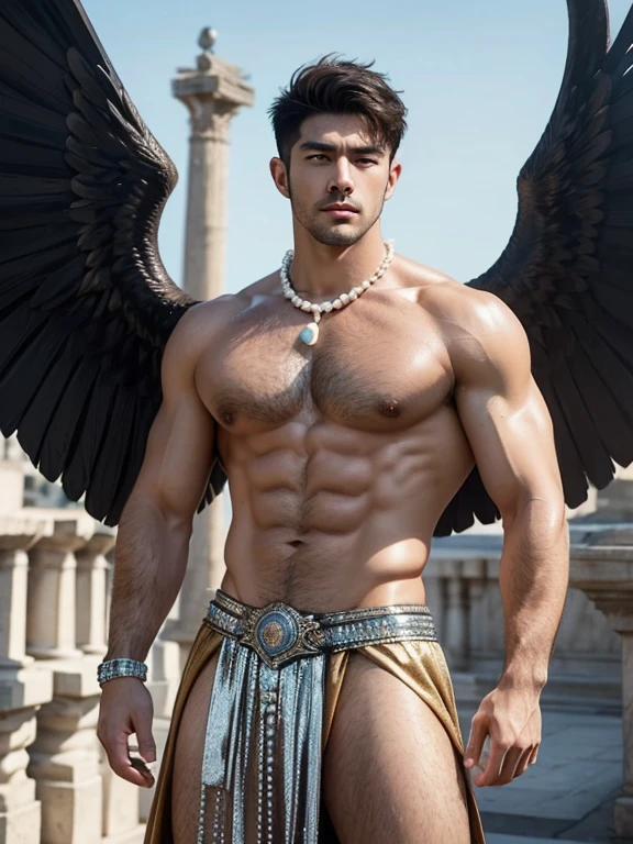 Ancient Roman warriors had wings！Huge metal wings！holdingweapon！Every scale of the body is three-dimensional,Wearing diamond-like medieval silver armor！Elegant！exquisit facial detail, The ancient Roman Coliseum is in the background！,Wear white clothes made of diamonds, pearls and gold！The ancient Roman Coliseum is in the background！Hairy chest！hairy bodies！Short hair details！exquisit facial detail, Short hair details！Shaved on both sides！Every scale of the body is three-dimensional, The silver scales sparkle like diamonds, Hairy chest！hairy bodies！Short hair details！, Delicate and intricate hair accessories, Gorgeous highlights, ,  are very charming, Shiny, perfect pubic bone, high detal, dynamicposes, dynamic angle, magia ,like a dream, Ethereal,Ultra HD buzz clips ！(High detail 8k full body ！), ！ ((realistically)), Big hairy black areolas！[Wis]!Best quality at best, Strong light illumination, Focus sharp, theater audience, bird's eyes view, (( Lean Body Fat 5%！Hairy underarms！ Stay healthy, My chest is hairy, bodyhair, spread their legs , furry legs, All-over diamond pearls, Jigachade is muscular, Super buff and cool, 35yo, Hairy chest,Hairy Armpits Screenshot of Adam Dario Gere, reddit, photo-realism, bared  chest, chest and face, artem, Bigchest, Bare-chested, fluffy chest, Muscle tissue, attractive male, hairy chest and hairy body, Gigachard is the art of muscular anomalies, New rowded, Tanaka Ryu HD, fukaya yuichiro, Yoshifumi Ujima, akikazu mizuno, style of kentaro miura, Shen Hangga, shin-hanga, yoshida , Tanaka Ryu HD, New row added, fukaya yuichiro, Yoshifumi Ujima, akikazu mizuno, style of kentaro miura, Shen Hangga, shin-hanga, yoshida, Hideo Minaba, Chad handsome charming male，side ，Inspired by the realistic photos of Ludovit Fula, Low waist triangle with sexy pearls！No phoeniyes！，Pose in front of them, sweaty abs, Well-defined abs, attractive body, flowers growing out of his body!, muscle men, tear drop, There are abs, Muscular 