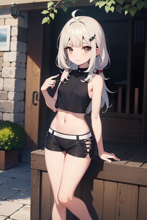 NSFW(Highest quality:1.5, High resolution, 超High resolution, 4K, Detailed lighting, Shaders)(masterpiece:1.2), Very detailed, destiny/Background of the stay, indoor, Illyasviel von Einzbern　alone, Cowboy Shot,Long Hair, Gray Hair, Red eyes, Sports bra with a small area　Latex shorts　M-shaped foot　Sexy look　atmosphere　Beautiful night view　bedの上　超blush　　topless　Completely naked, Spread your legs, Sheet, Lift your legs, nude, (pussyfocus:1.0) Sweat, Shiny skin, Heavy breathing, ( Sex, sexual intercourse, put in, Heterosexual, Motion Lines, Motion Blur, Talking Spirit:1.1), (Lie in, Lie in on your back, bed,Subjective:1.1)blush　Pushed down　Face distorted by pleasure　Resisting Pleasure　Blushing　Wet nipples licked　Overflowing body fluids　Spurting of bodily fluids　((0 Close your eyes and lean back)) (((Ecstasy)))++　