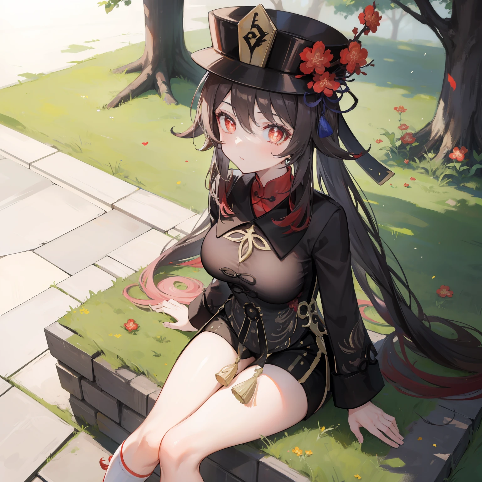 hutaodef,
hutaornd,(masterpiece),best quality, expressive eyes, perfect face,w sitting, w sitting on ground, legs on ground, big breast, good breast, h-cup, arms between legs, bot arms between legs,1girl