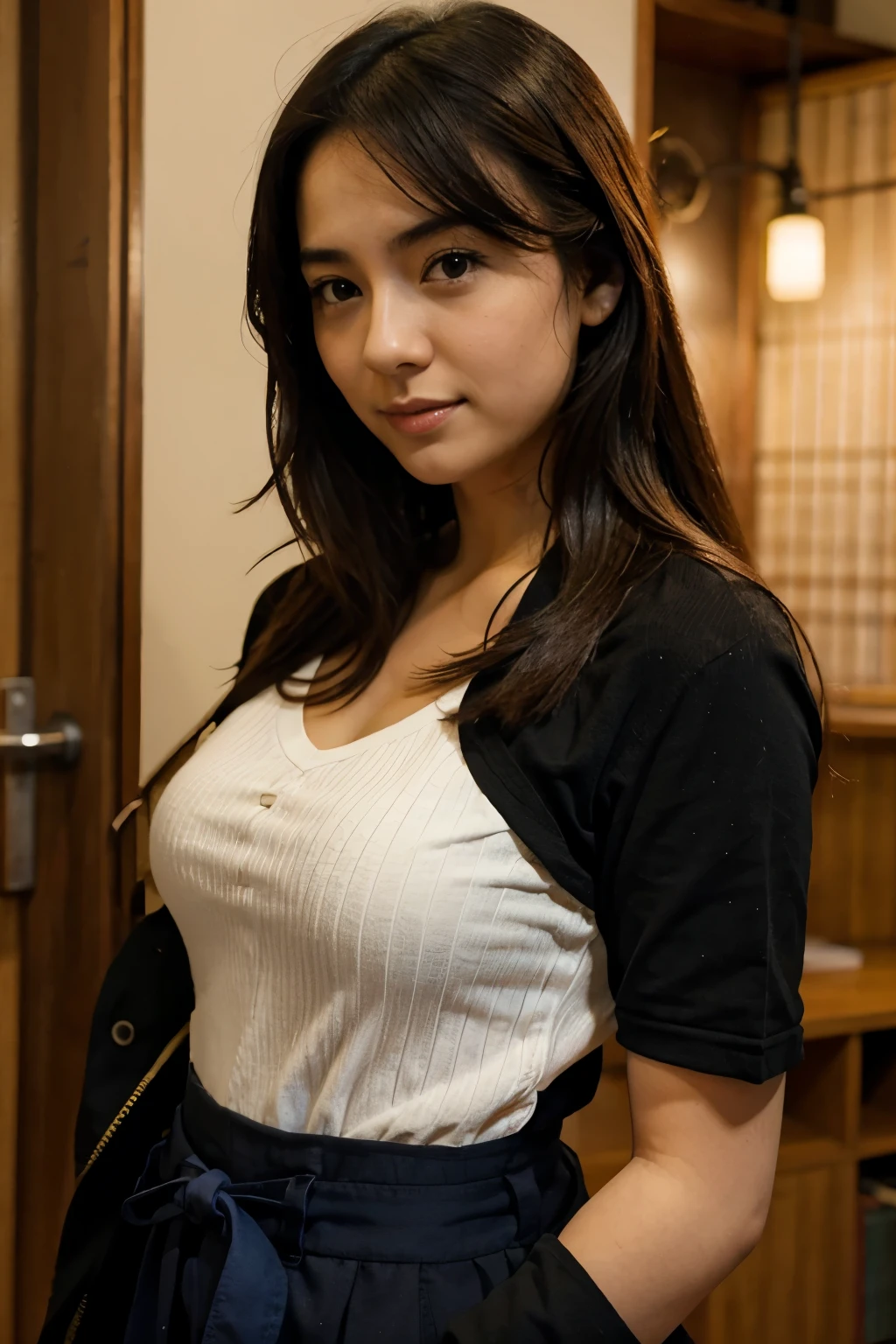 Garota japonesa estudante