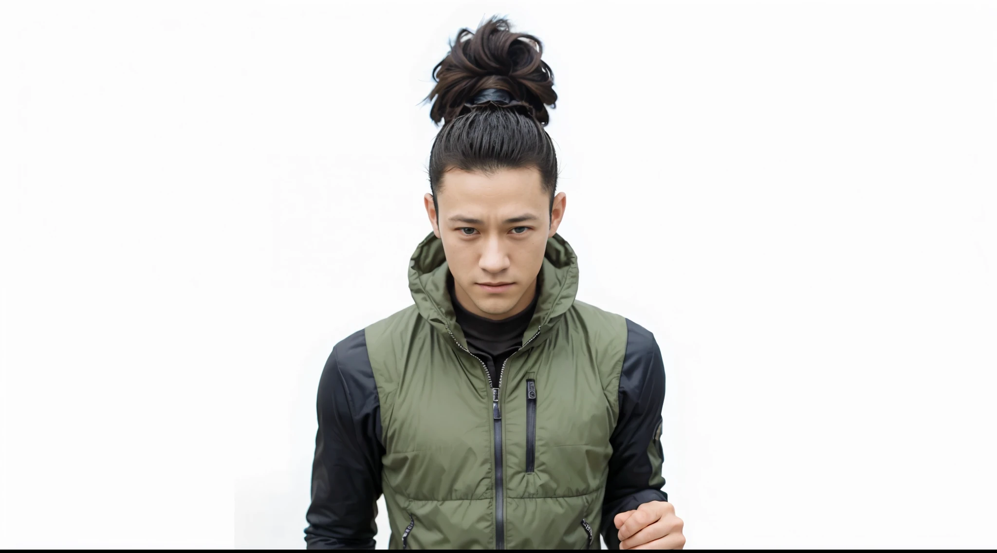 Joseph Gordon-Levitt as Shikamaru, very handsome, realistic, 18 years old,