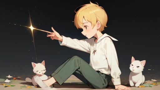 The little prince, Saint-Exupery,