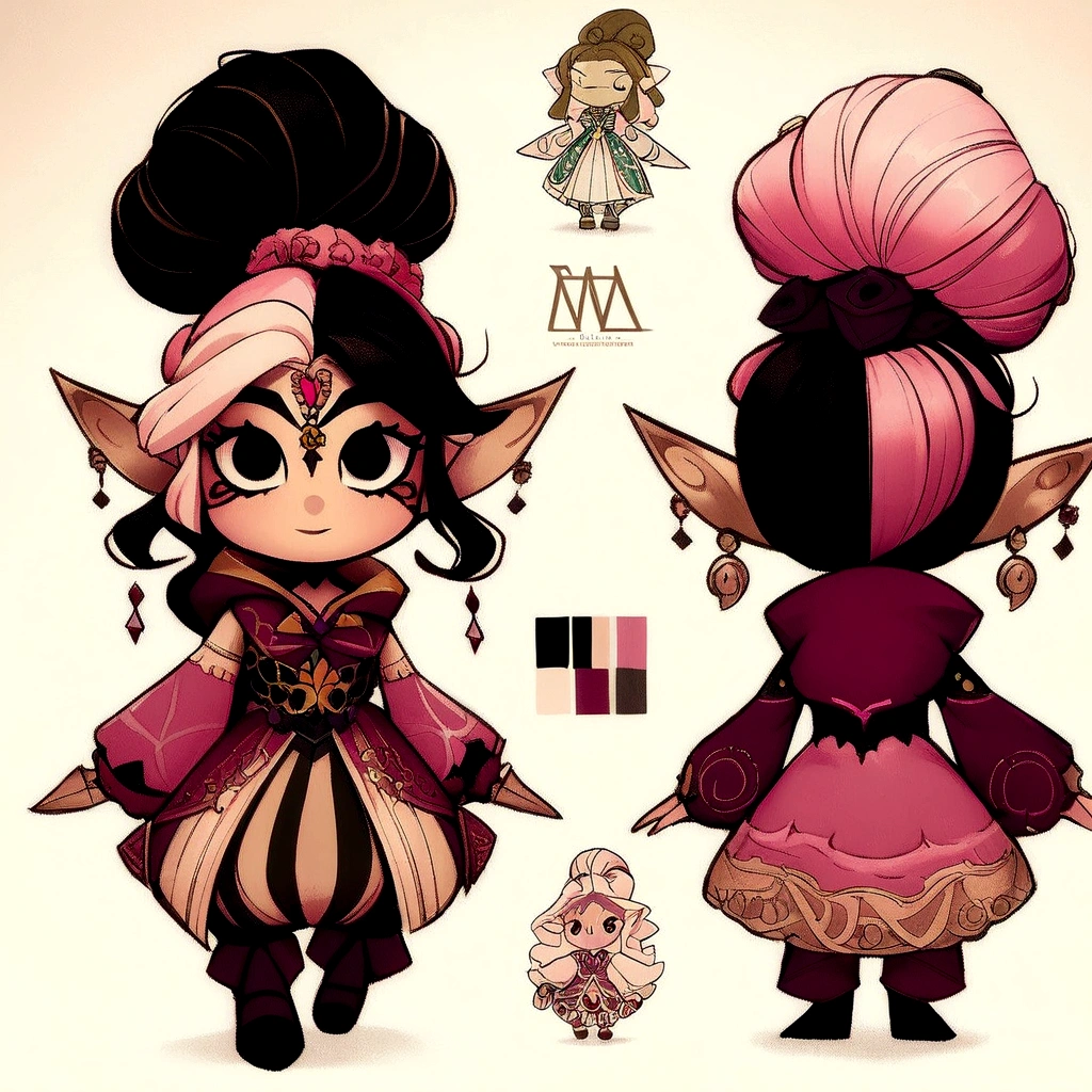 um desenho animado da mesma garota, personagem duende, high quality Design de personagem, [ Design de personagem ], fantasy Design de personagem, Design de personagem art, Design de personagem, detailed Design de personagem, professional Design de personagem, highly detailed Design de personagem, Design de personagem contest winner, # Design de personagem, very stylized Design de personagem, full Design de personagem, arte conceitual colorida, stylized Design de personagem