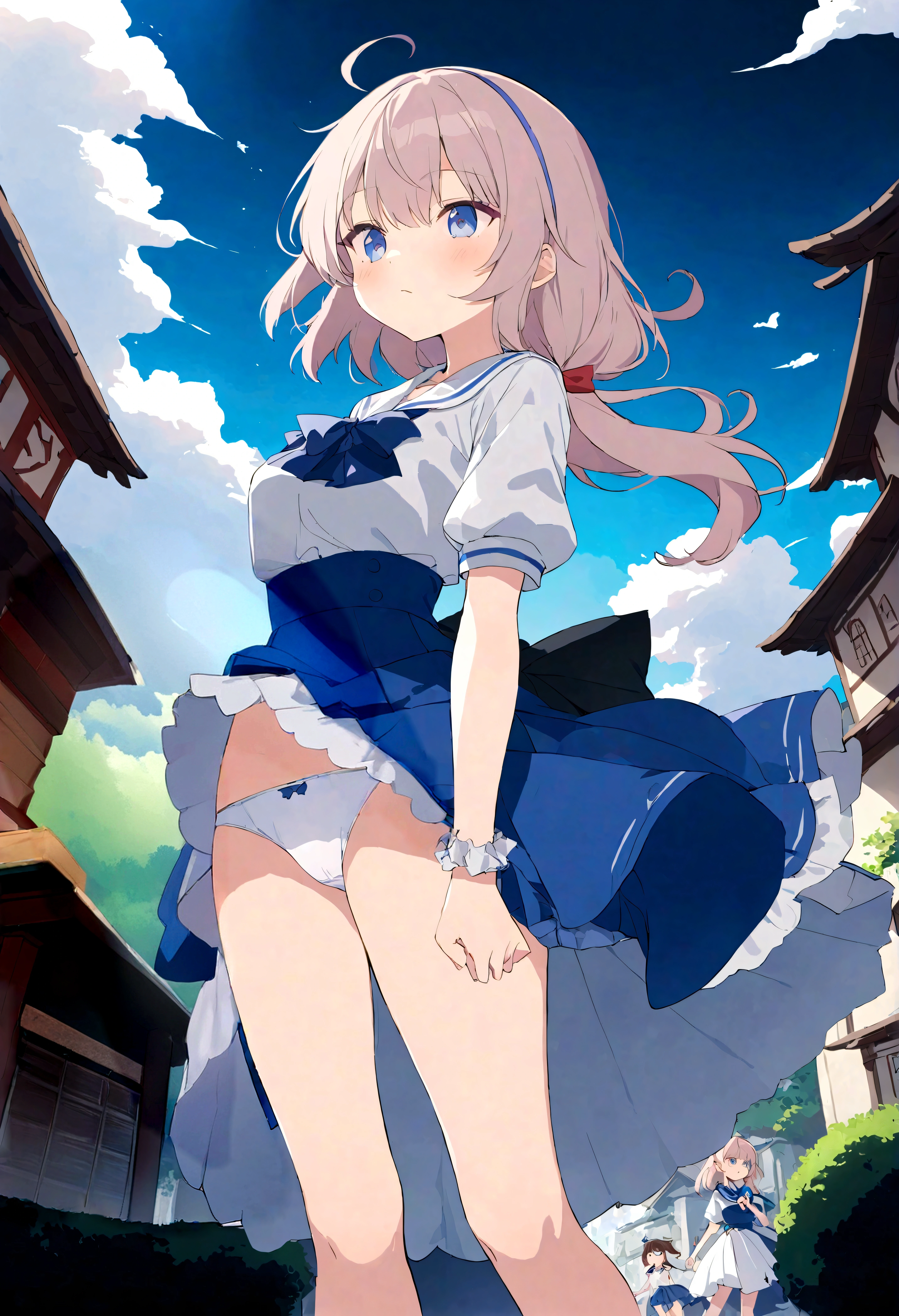 Please make the skirt bigger。