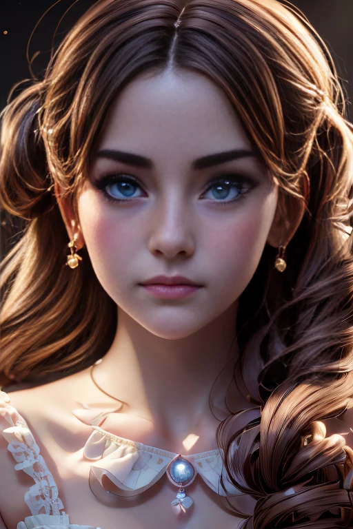 a girl posing for photoshoot, ethereal, alluring female, captivating beauty, mesmerizing, glossy lips and skin, small breasts, spirited, elegant, stylish,, best quality, masterpiece, highres, extremely detailed, sharp focus, cinematic lighting, vibrant colors, high contrast, upper body