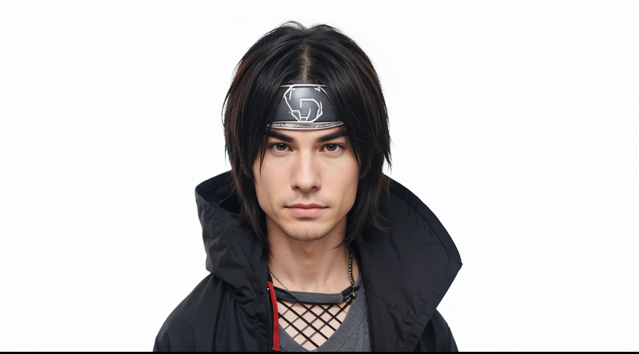 Ian Somerhalder as Itachi Uchiha, very handsome, realistic, 20 years old,