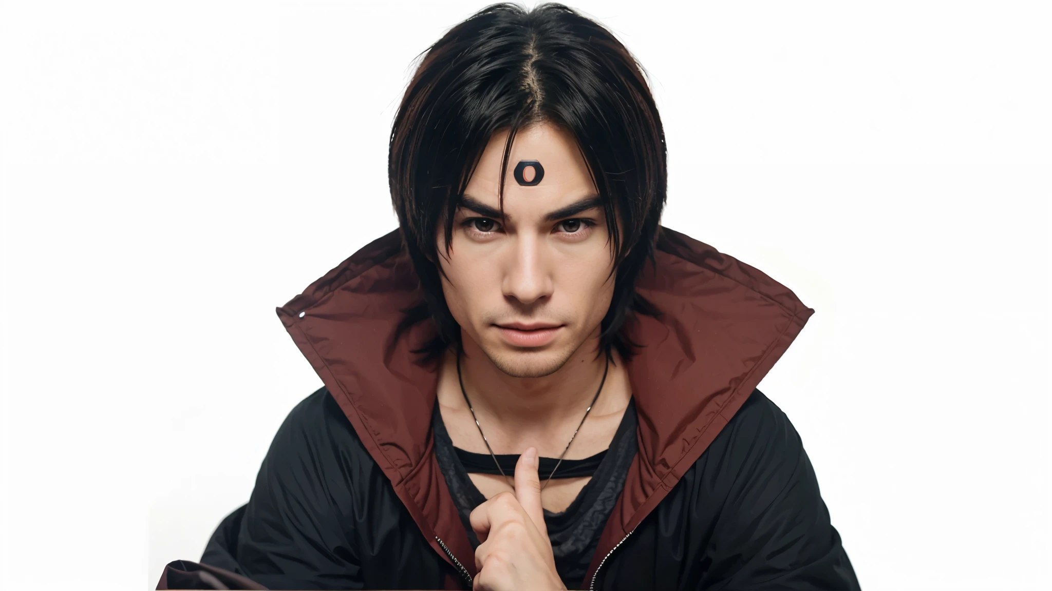 Ian Somerhalder as Itachi Uchiha, very handsome, realistic, 20 years old,