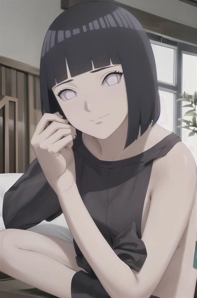 ,hinata\(boruto\), 1girl,desnuda,lenceria sexy,senos grandes