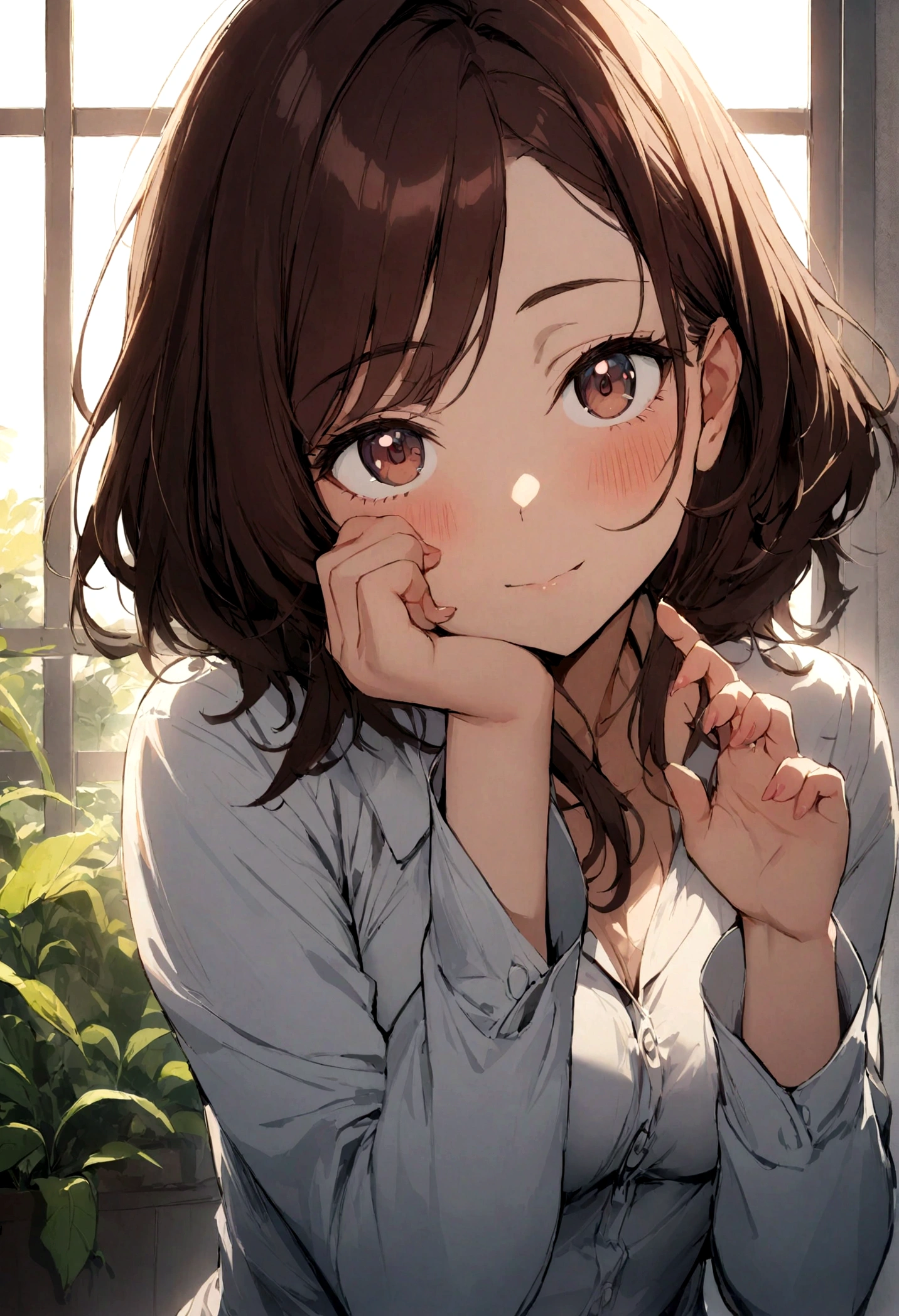 1girl, girl focus, Ruka Sarashina, Kanojo Okarishimasu, cute pose, masterpiece, best quality, very aesthetic, waifu