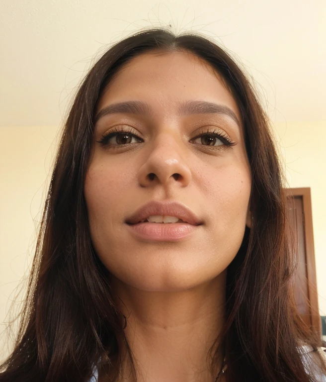 hay una mujer con cabello largo y una camisa morada, 30 year old Cuban woman., 30 year old woman, 3 0 year old woman, alani guillen, se parece a fabiula natal, Malika Favre, imagen de perfil, fernanda suarez, by Nándor Katona, imane anys, foto frontal