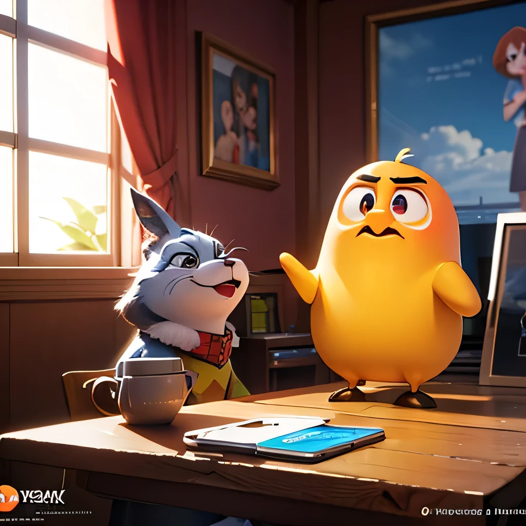 3d, 3d render, watermark, digital art, character, pixar renderman render, ideal pixar (2characters), render in pixar, pixar (2characters), pixar 3d render,