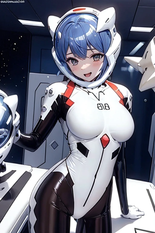 Extreme detail,masterpiece,1 girl,bubble helmet,nsfw,masterpiece,best quality,, masterpiece, best quality,, , , indoors, blush, 2girl, sex eva helmet, spacesuit , astronaut), very short hair, blue HAIR, bubble helmet, anime style, cinematic light, medium breasts,bodysuit, plugsuit, bodysuit, space helmet , eva helm, evil smile, (1boy, POV penis), 1990s \(style), 1990s anime cels style, (beautiful detailed eyes:1.2), half closed eyes, best quality, high resolution, 1girl, blush, orgasm, open mouth, (tongue out), large breasts, unifom, pink space suit, brown_hair,brown_eyes, white bodysuit, white plugsuit,BREAK (space helmet):2,(bubble helmet):2,inside futuristic spacestation ,falling,flying,jumping,