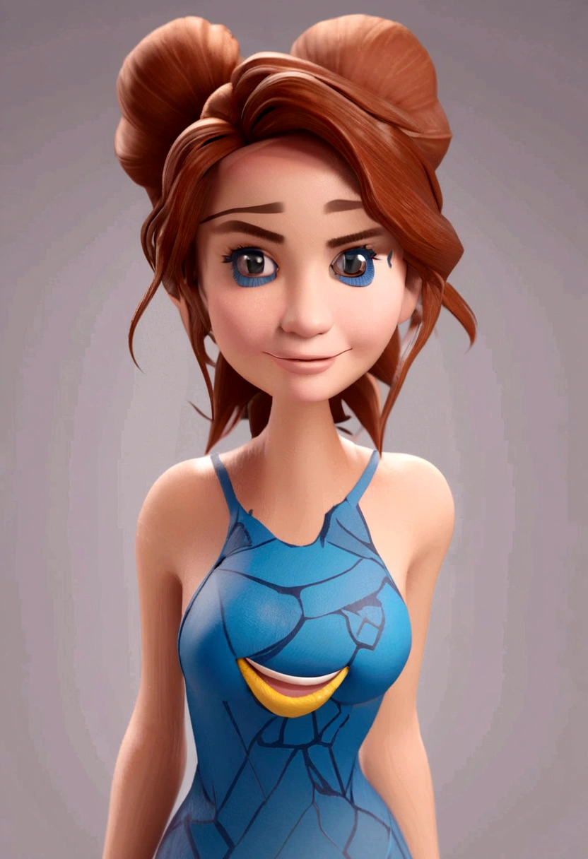 Close up of cartoon character wearing blue tights, 3D rendering style, 3d characters art, Stylized 3D, type germ ; 3D Unreal Engine, 3D Rendering Character Art 8k, 3d characters, 3d characters, Hire 3d artist, Animated Characters, 3d characters realistic, Stylized characters