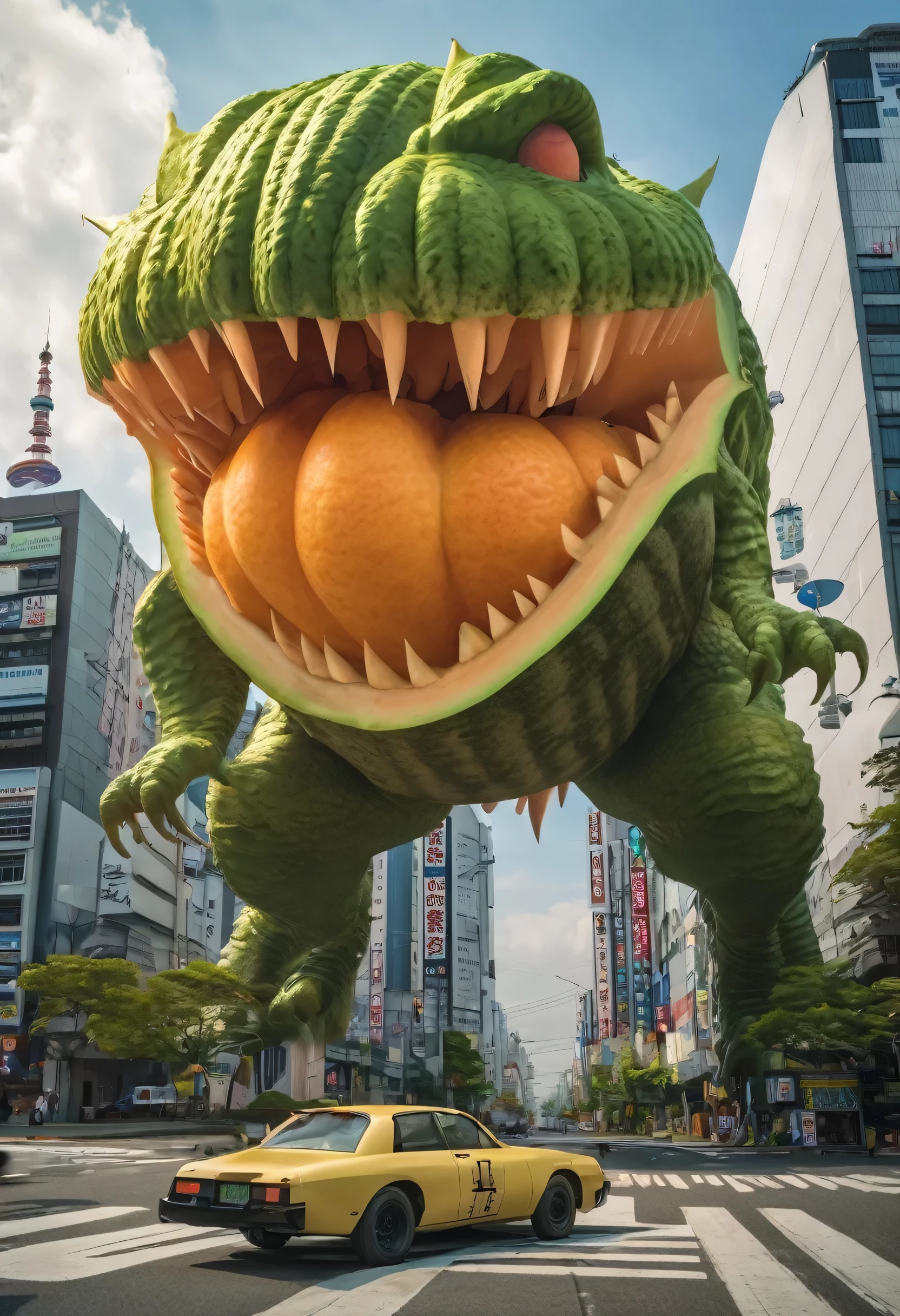 A person who gets angry and runs away々、A nose called、A person writhing in fear々、゛