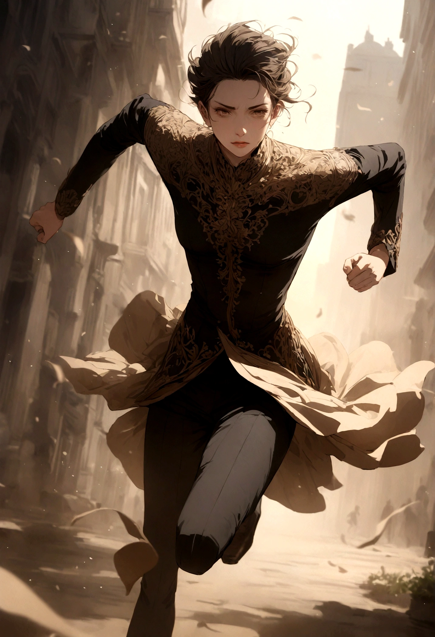 running
