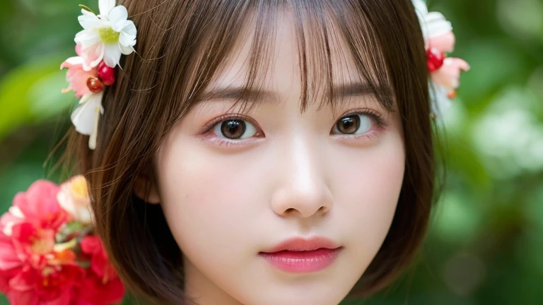 (Bob Cut Hair:1.2),(wear Kimono:1.2),1 girl,Japanese,21 years old,(Small breasts:1.3),(highest quality,masterpiece:1.3,超A high resolution,),(Ultra-detailed,Caustics),(Photorealistic:1.4,RAW shooting,)Ultra-Realistic Capture,Very detailed,High resolution 16K human skin close-up。 Natural skin texture、,Pores、、It needs to be detailed enough to be easily identifiable。 Skin should be even-toned and healthy looking。 Use natural light and colour, Sad expression, Looking at the camera, Perfect dynamic composition, Outdoor