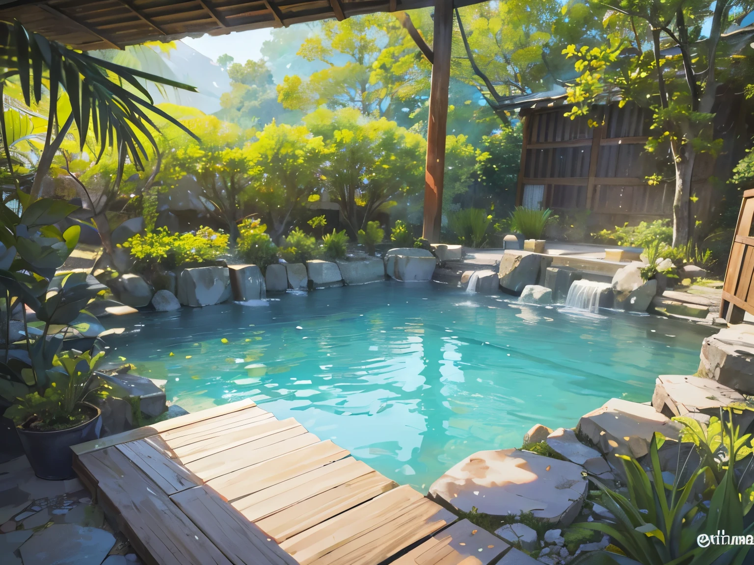 aguas termales,vapor,onsen,cultura japonesa,tradicional,Estilo japones,serene atmosphere,belleza natural,relaxation,aguas calmantes,propiedades curativas,Volcanic activity,geothermal energy,vapor ascendente,niebla y niebla,lush vegetation,Estructuras de madera,caminos de piedra,Arquitectura rustica,hot mineral baths,entorno tranquilo,Agua purificada,piscinas termales,community bathroom,experiencia social,limpieza ritual,etiqueta onsen,Ambiente meditativo,refreshing feeling,Harmony with nature,therapeutic retreat,jacuzzis naturales,vapory atmosphere,Tranquilidad zen,sensory relaxation,deep relaxation,rejuvenecimiento de mente y cuerpo,escape from daily stress,Improved blood circulation,alivia los dolores musculares,alivia el dolor en las articulaciones,improved sleep quality,Rejuvenecimiento de la piel,poros limpios,softer skin,balanced energy flow,serenidad en la naturaleza,vistas impresionantes,scenic landscapes,efectos calmantes,Escapada tranquila,equilibrio armonioso,experiencia autentica,detox and rejuvenation,mindfulness and self-reflection,contemplation and introspection,aguas termales,terapia termal,beneficios de la salud,experiencia de spa natural