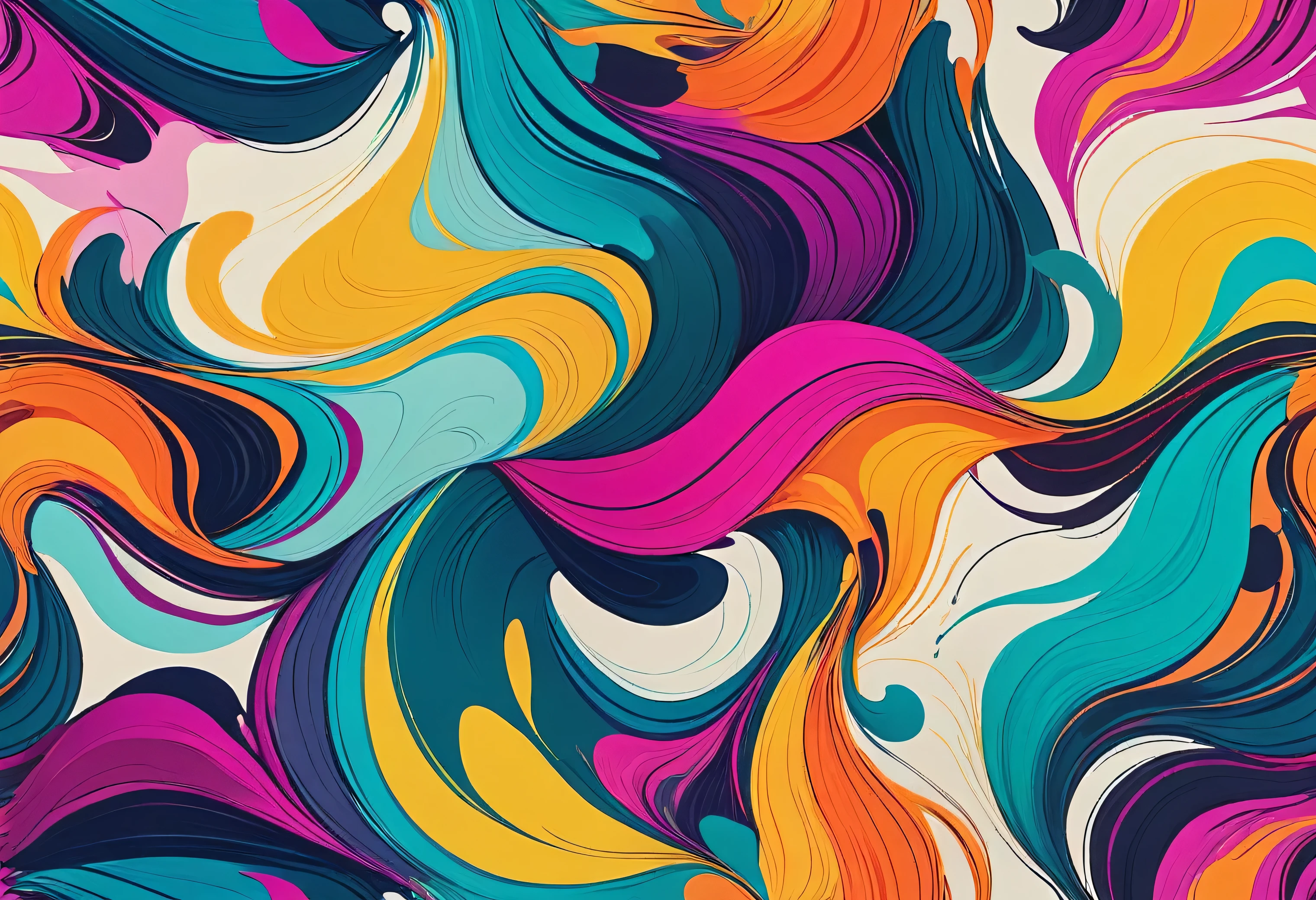 a hand drawn colorful abstract pattern, creative collage contemporary seamless pattern, fashionable template for design, (best quality,4k,8k,highres,masterpiece:1.2),ultra-detailed,(realistic,photorealistic,photo-realistic:1.37),vibrant colors, acrylicpainting, mixed media,abstract expressionism, bold brushstrokes, fluid shapes, dynamic composition, kaleidoscopic, visually striking, vivid imagination