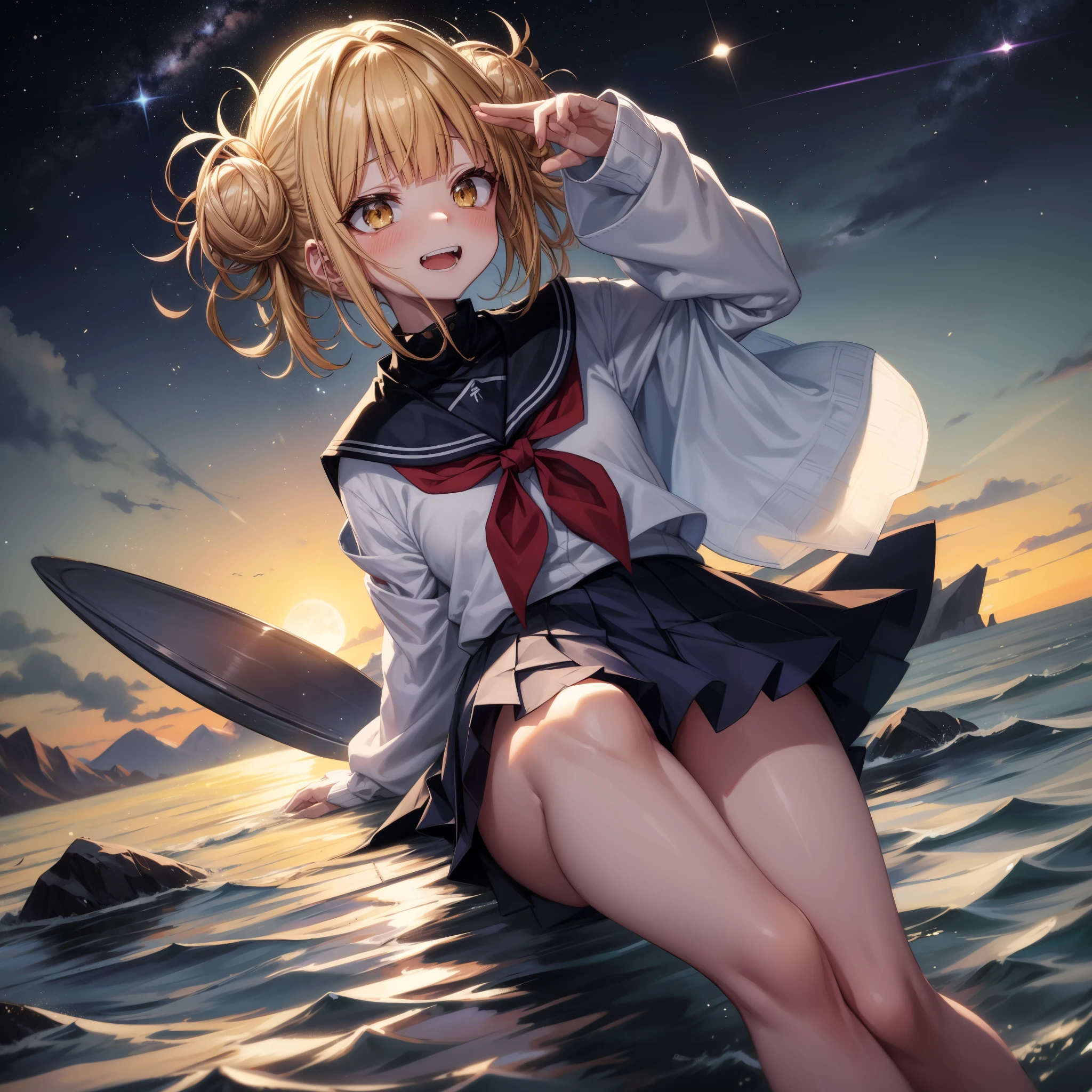 夜空に広がる天の川teeth、It is a magnificent sight, as if it were studded with countless jewels.。漆黒の夜空を横切る白銀の帯teeth、無数のstar々It is a path of light born from the gathering of、It makes you feel the vastness of the universe.。その美しさteeth古来から多くの人々Attracts、It has inspired many poems and stories.。
Midsummer evening、Standing in the quiet mountains where the city lights don't reach、天の川teeth一層その存在感を増します。Looking up at the night sky、微細なstar々Gathered、A shining white obi comes into view, as if it were made of thin silk.。その輝きteeth優しく、Slowly crossing the night sky、It's like a glimpse into the depths of space.。
天の川を構成するstar々teeth、Each one emits a different glow、一つ一つが遠く離れた恒starであることを思わせます。肉眼でteethぼんやりとした光の帯に見えますが、Looking through a telescope、その中にteeth無数のstar々You can see that it is densely packed.。これらのstar々の光が織り成す壮大な風景teeth、A sense of the infinity of time and space、I々It teaches us how small the existence of。
天の川の周りにteeth、しばしば流れstarが飛び交い、一瞬の輝きを見せてteeth消えていきます。その一瞬の煌めきteeth、Like a blink of an eye in space、Bringing movement to the silence of the Milky Way。star々The light spreads like ripples on the surface of water.、It gives a soft glow to the entire night sky.。
Also、天の川teeth季節によってその見え方を変えます。夏の夜にteeth、Revealing its full form in the southern sky、冬にteeth北の空にその淡い姿を見せます。その変化teeth地球の公転によるものであり、I々It makes you feel that you are part of the universe.。
天の川teeth単なる天体現象でteethなく、A message that conveys the history and grandeur of the universe.。その輝きteeth、夜空を見上げるI々for、It gives a sense of connection to the infinite expanse of the universe.。and、その美しさteeth、It gives a universal impression that transcends time and space.。