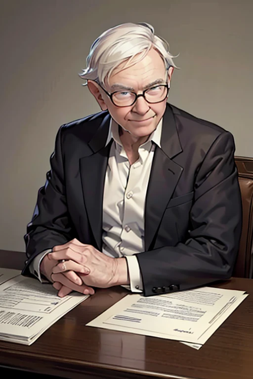 (masterpiece), best quality, very detailed face, ((old man wearing a black suit suit suit stands beside)) (((nude naked young teen white girl who wears colorful tribal body paint and smiles and has short blond bob hair and holds a banana))) and has blue eye and medium breast and nipple and thigh and tribal necklace and earring and tribal bracelet, standing in classroom, classroom, modern art on wall, crowd of old men in blue suits in the background,
