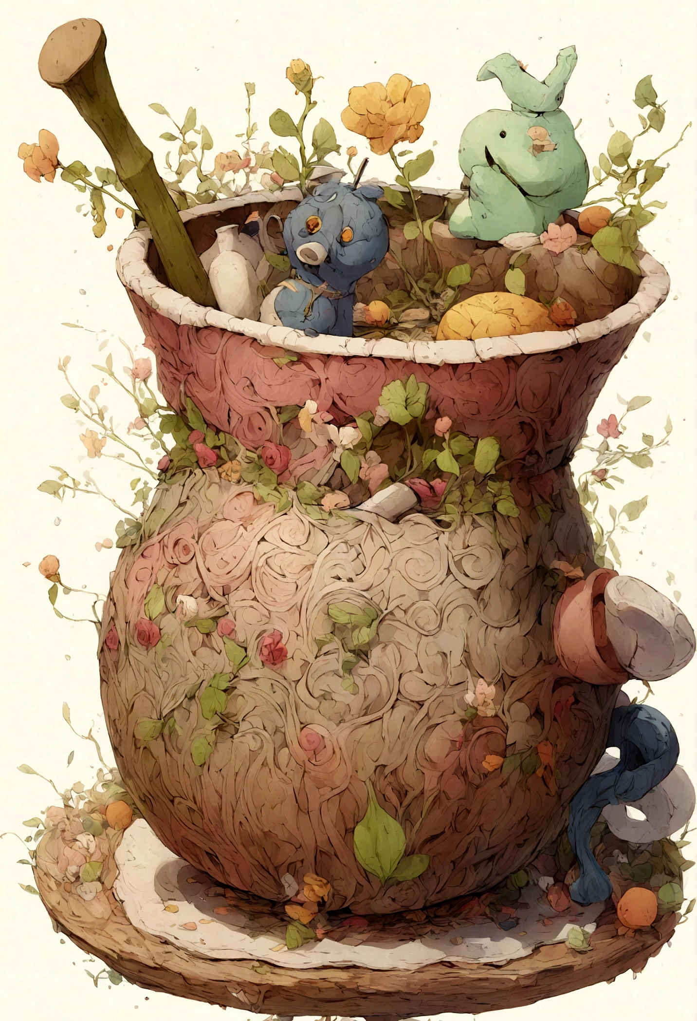 tipsy pot