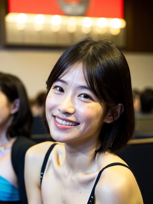 Masami Nagasawa、Japanese、woman、smile、Cleavage、bikini、Observe the audience