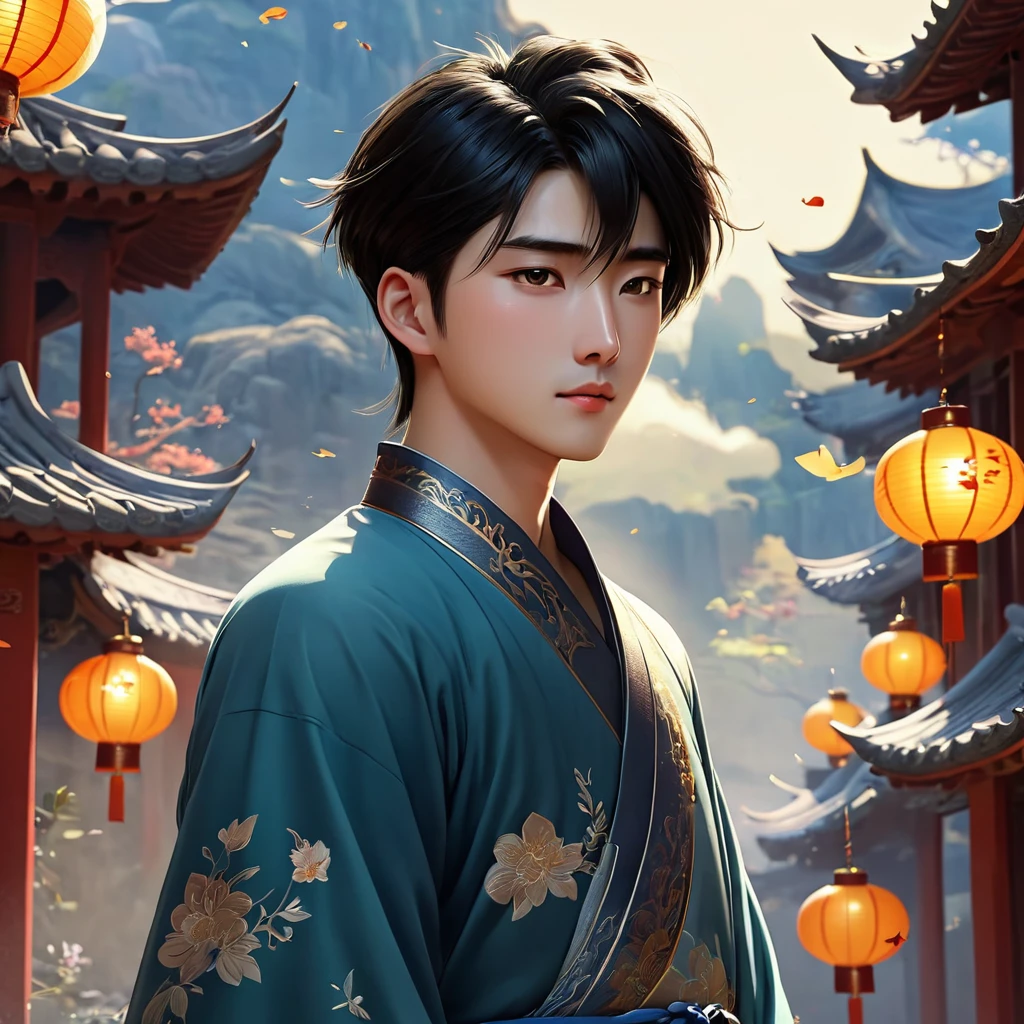 Lovely, Chinese Animation, male