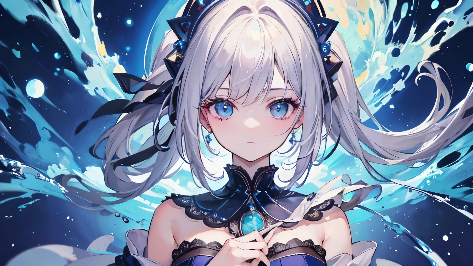 ((highest quality)), ((masterpiece)), (detailed),electric,beautiful girl