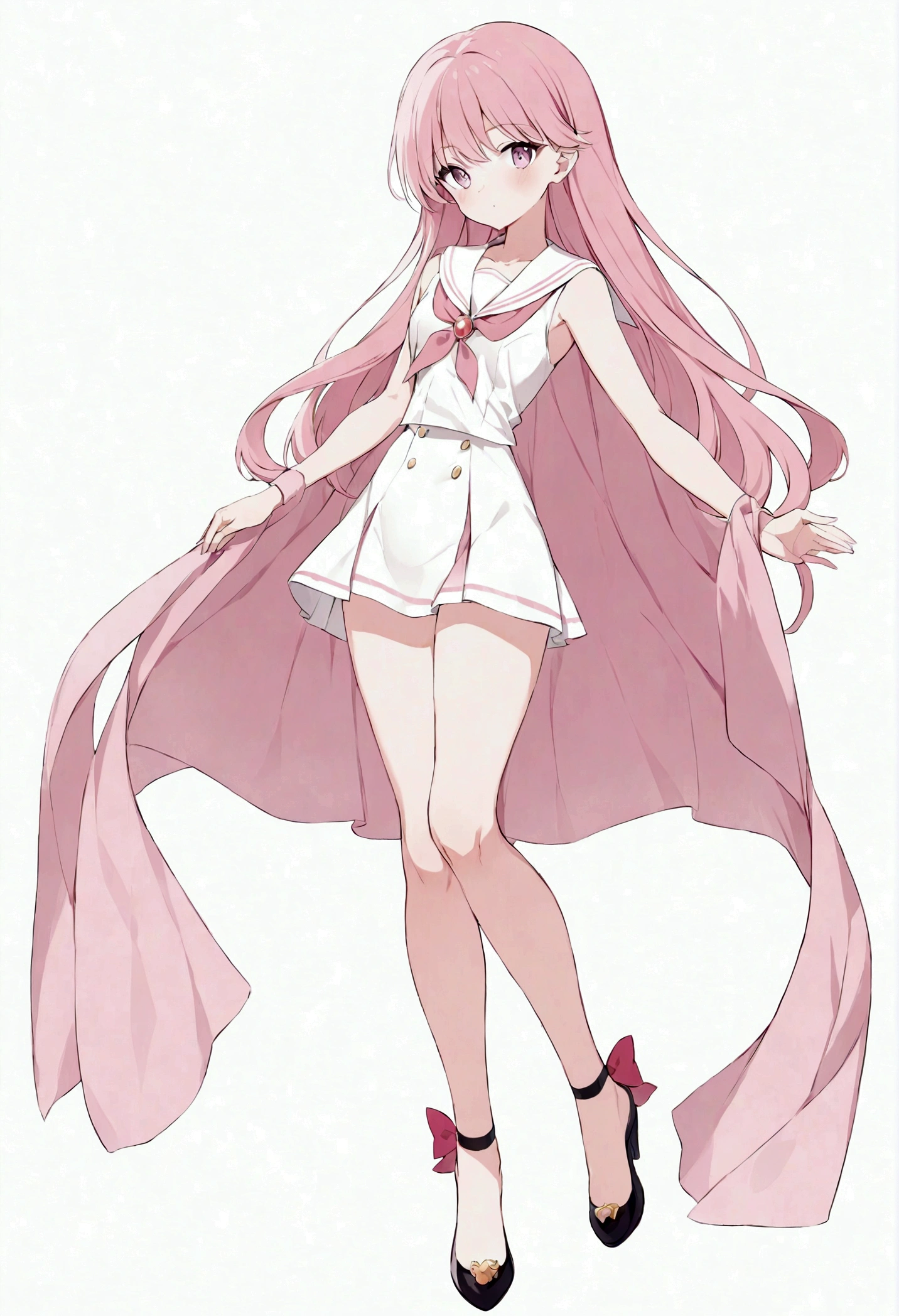 Sailor Moon Sailor Moon,whole body,Simplicity,Pink Hair