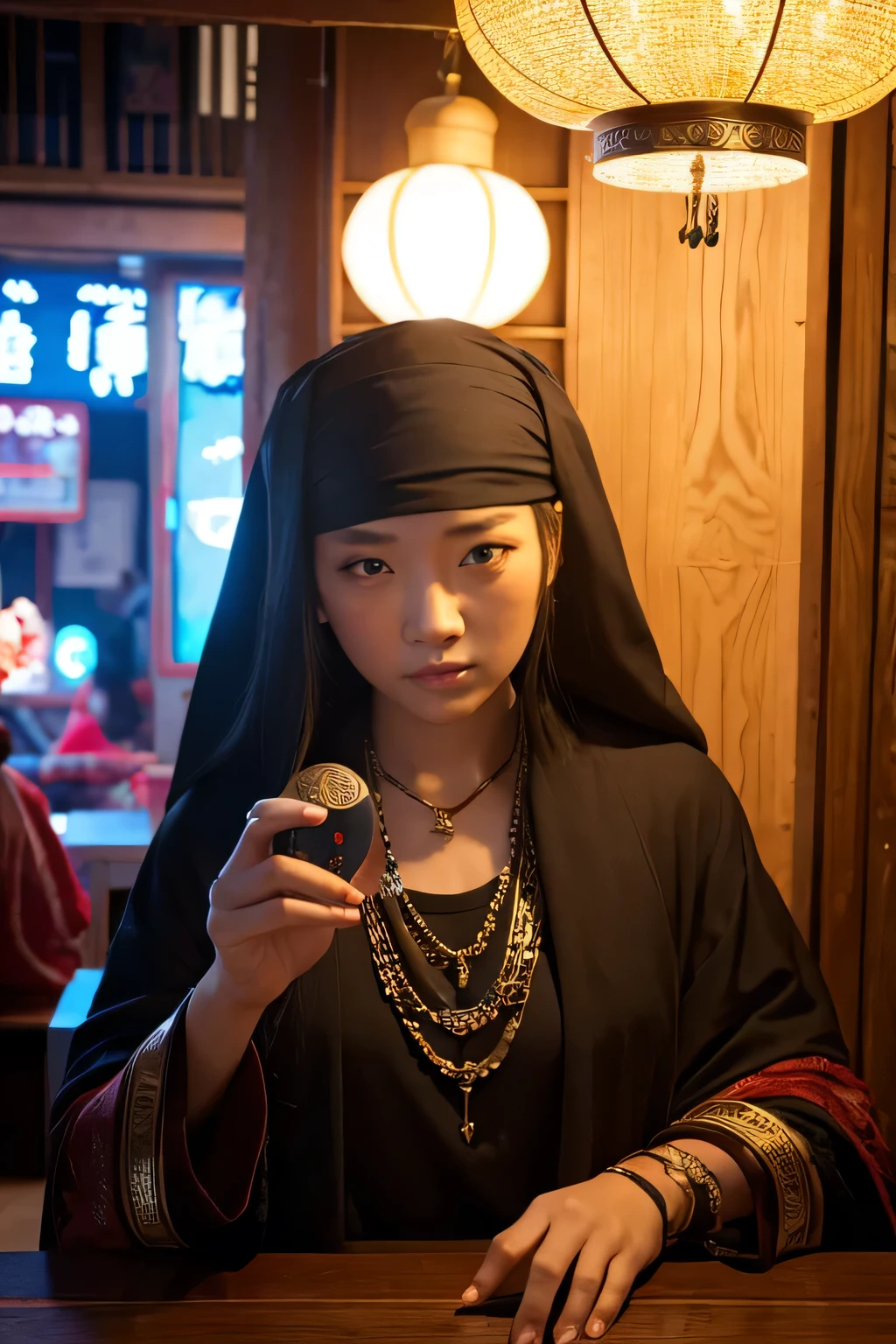 Female fortune teller、mysterious