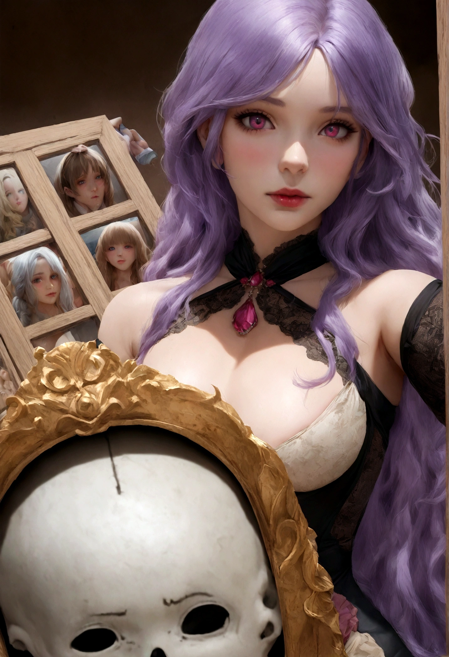 arafed femme pleinement , fille sexy aux yeux bleus, ultra realistic, Meticulously detailed, Portrait de Sophie Mudd, cheveux blonds et grands yeux, selfie d'une jeune femme, Yeux de chambre, violette myers, sans maquillage, maquillage naturel, regarder directement la caméra, visage avec artgram, maquillage subtil, superbe photo de tout le corps à genoux sur le lit, canned, buste grande taille 4:3 contexte public