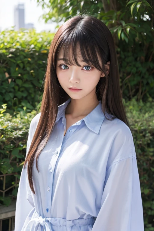 One Girl、Long Hair、Odd Eye